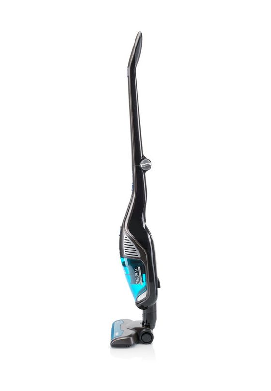 Moneto Aqua Plus Handstaubsauger mit Staubbeutel bis 60 min Laufzeit 25,2 V HEPA  (Schwarz, Grau) 
