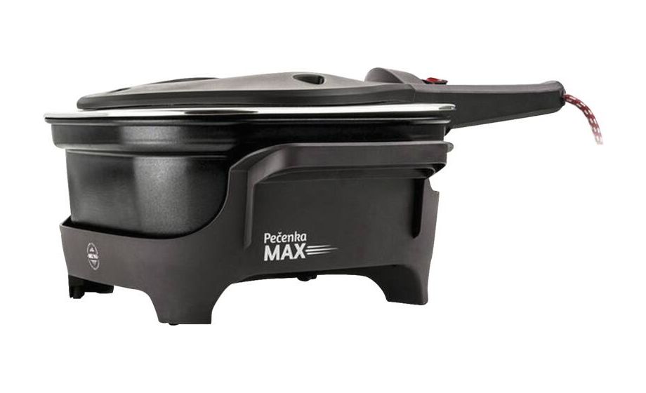 Pecenka Max Elektrischer Bräter  (Schwarz) 