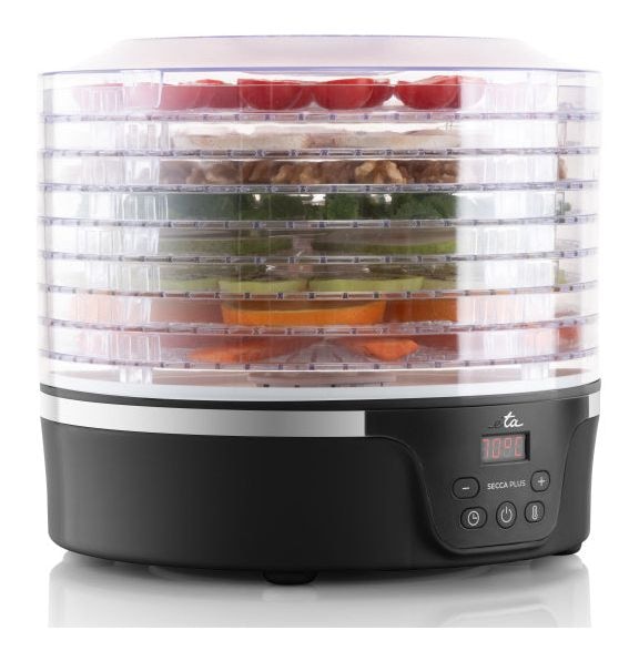 Secca Dörrautomat 380 W 24 h Maximale Timer-Zeit 8 Dörrgitter 