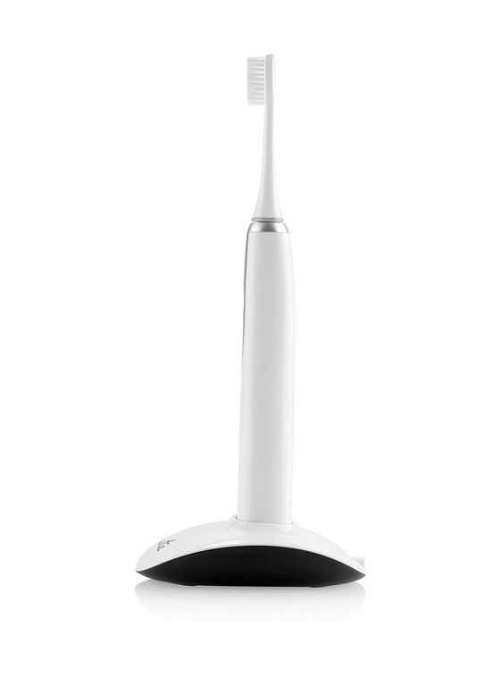 Sonetic Basic Schall-Zahnbürste 31000 Bewegungen pro Minute  (Edelstahl, Weiß) 