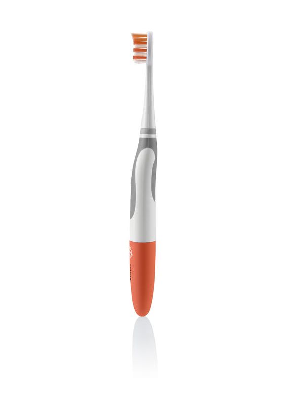 Sonetic Junior Schall-Zahnbürste für Kinder  (Orange, Weiß) 