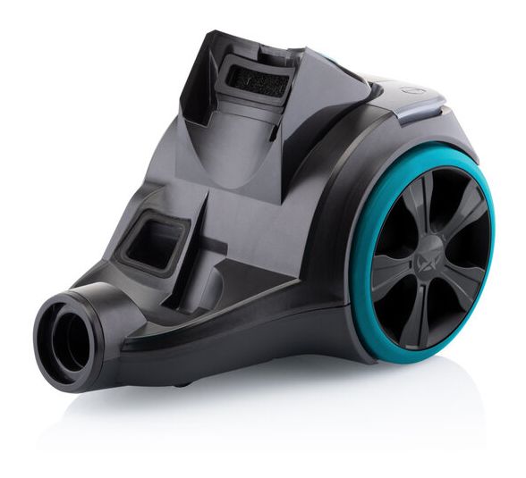 Stellar Bodenstaubsauger Beutellos 700 W HEPA  (Schwarz, Blau) 