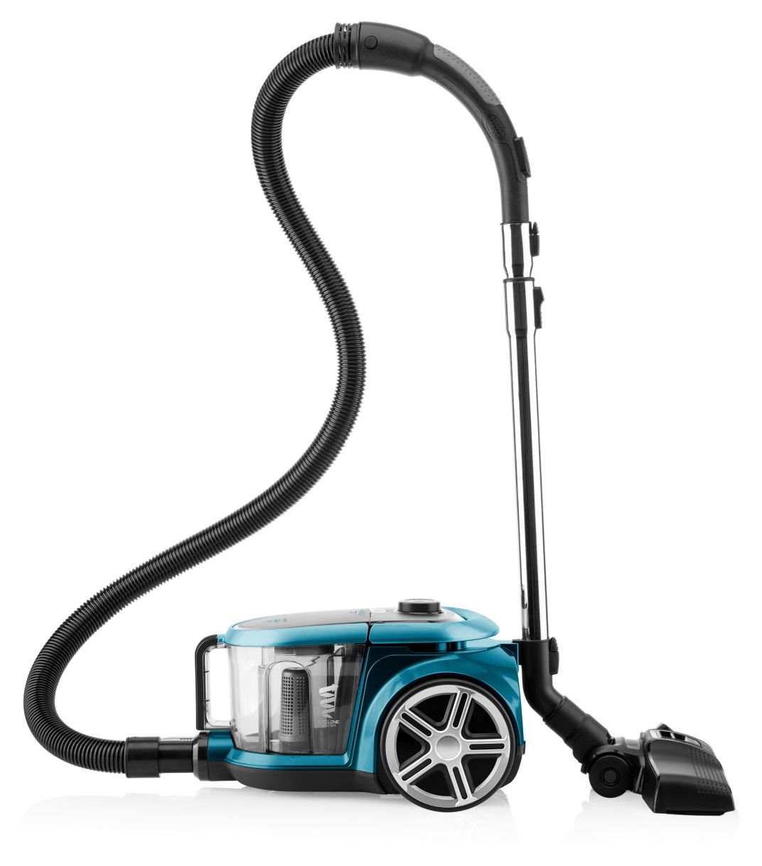 Stormy Animal Bodenstaubsauger Beutellos 800 W HEPA  (Schwarz, Blau) 