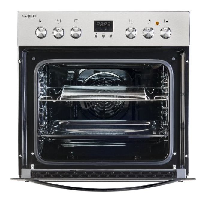 EHE185-1 Herdset 58 l mit 60 cm Glaskeramik Kochfeld 