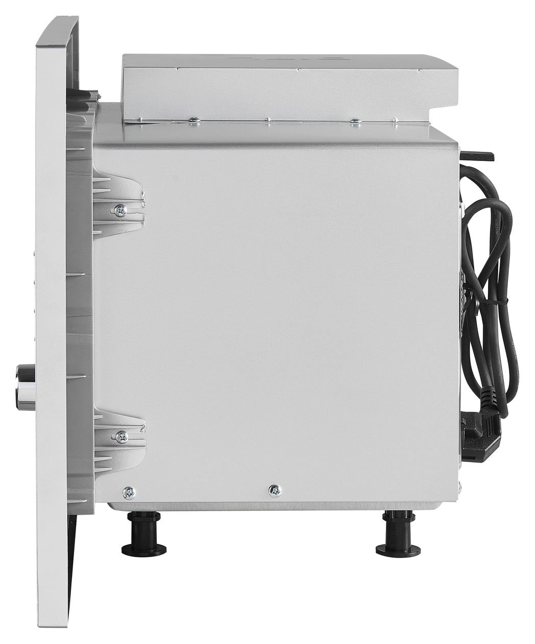 EMW19-7G Einbau-Mikrowelle 1200 W Größe: klein 5 Stufen Grill (Silber) 
