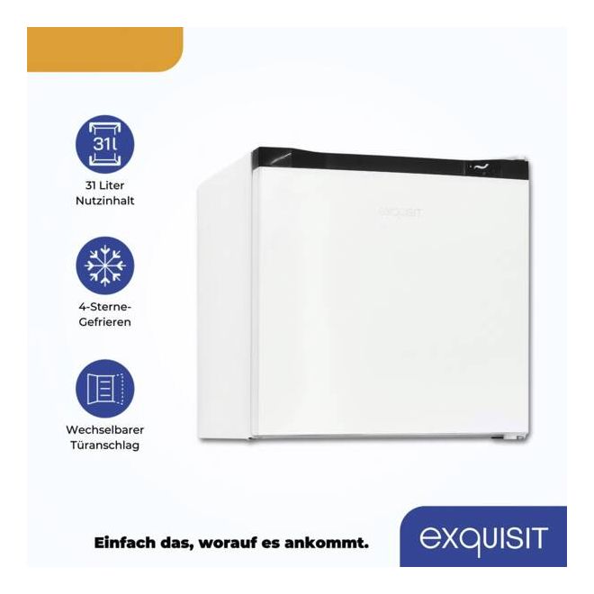 GB40-050C 31 l Gefrierschrank 94 kWh Jahr  (Schwarz, Weiß) 