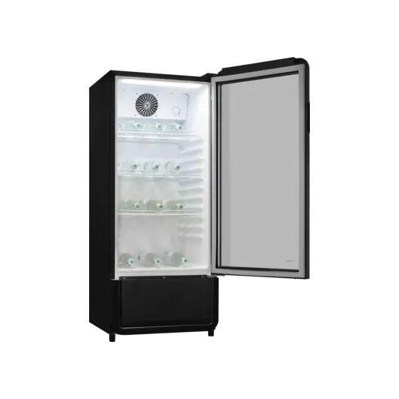 GKS180-GT-431D 200 l Kühlschrank freistehend EEK: D 610 kWh Jahr NoFrost  (Schwarz) 