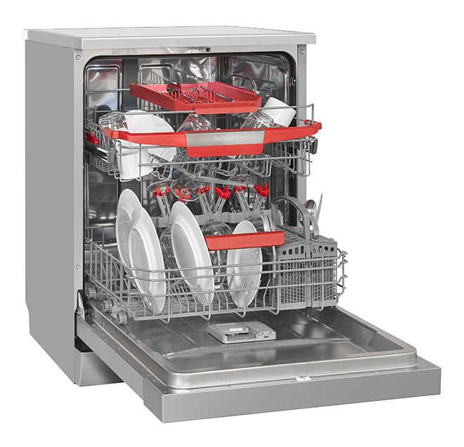 GSP9614-030B 60 cm Geschirrspüler unterbaufähig Sehr leise 14 Maßgedecke aquaStop Funktion 