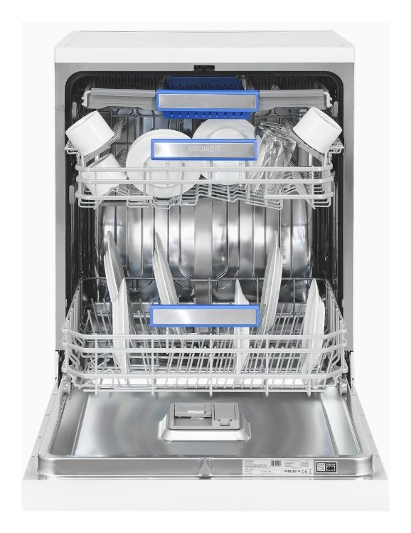 GSP9616-450B 60 cm Geschirrspüler freistehend Leise 16 Maßgedecke aquaStop Funktion 