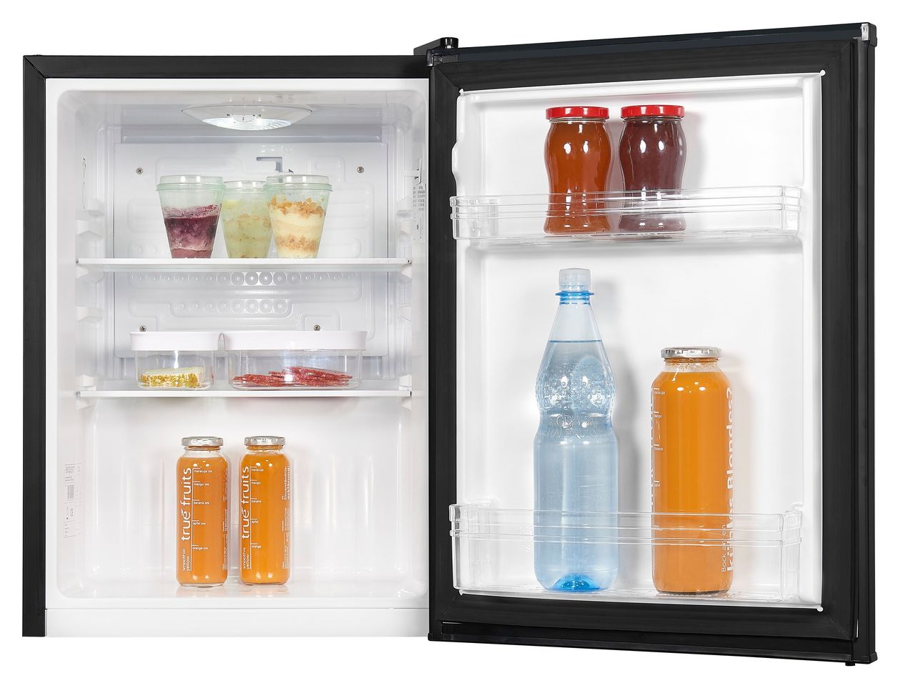 KB60-V-090E 52 l Tischkühlschrank EEK: E 81 kWh Jahr  (Schwarz) 