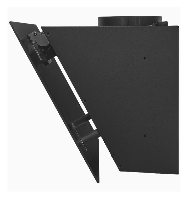 KFD60-020 Umluft Dunstabzugshaube/Esse Wand 60 cm (Schwarz) 