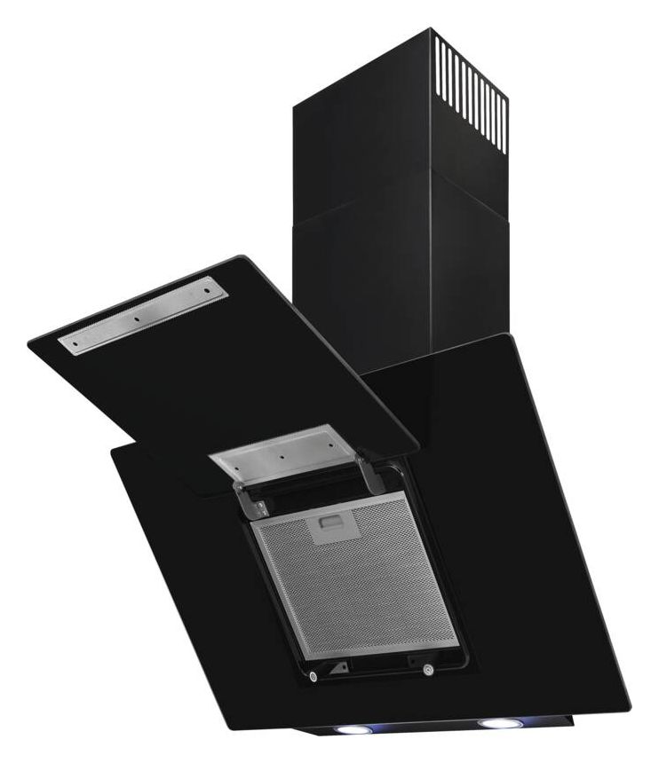 KFD807-2L Dunstabzugshaube/Esse Wand 80 cm (Schwarz) 