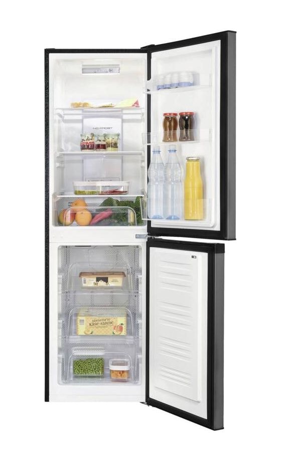 KGC195-65-NF-330E 129 l / 64 l Kühl-Gefrierkombi freistehend NoFrost 209 kWh Jahr  (Anthrazit) 