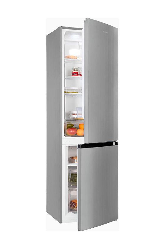 KGC265-70-NF-040C 182 l / 71 l Kühl-Gefrierkombi freistehend NoFrost 141 kWh Jahr  (Edelstahl) 