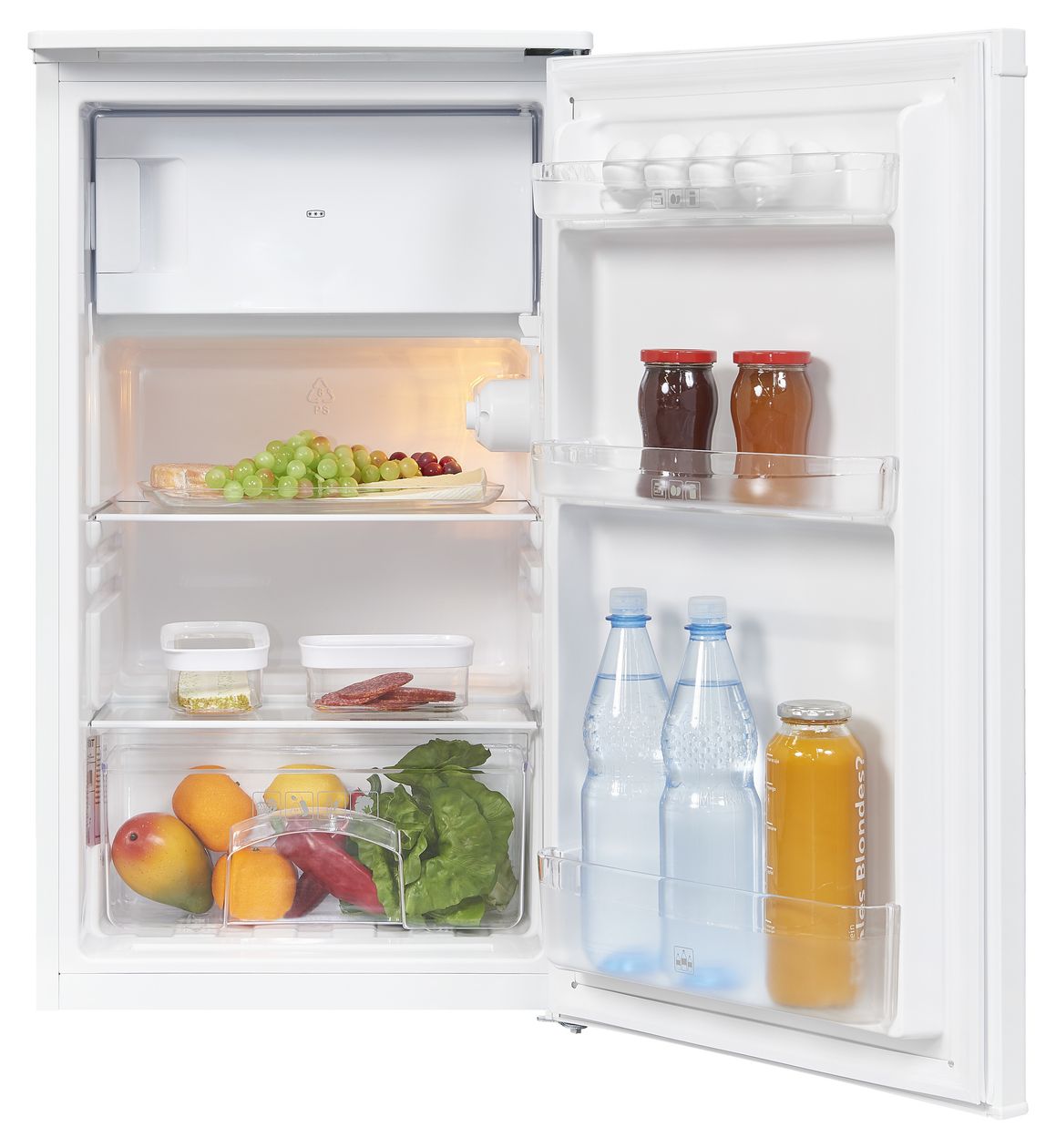 KS117-3-040E 70 l Tischkühlschrank EEK: E 135 kWh Jahr  (Weiß) 