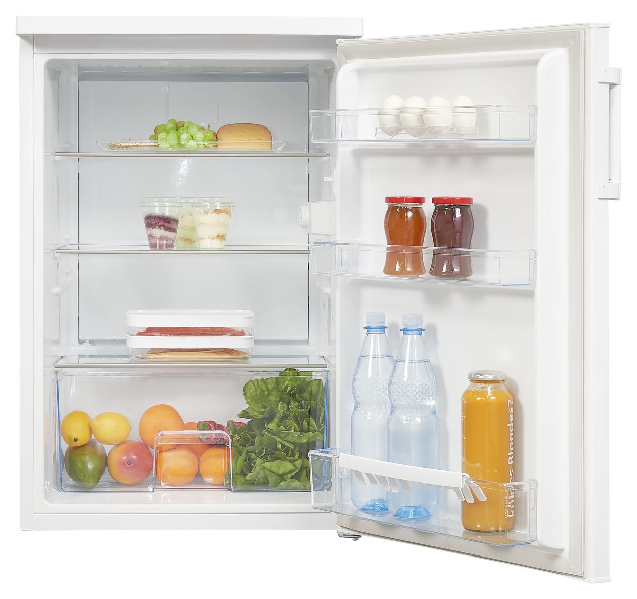 KS16-V-H-010E 133 l Tischkühlschrank EEK: E 90,16 kWh Jahr  (Weiß) 