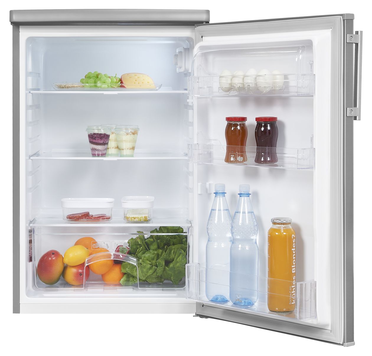 KS16-V-H-040E 127 l Tischkühlschrank EEK: E 90 kWh Jahr  (Edelstahl) 