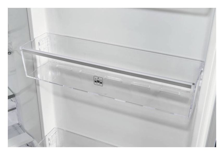 KS360-V-He-040d 359 l Kühlschrank freistehend EEK: D 94 kWh Jahr NoFrost  (Edelstahl) 