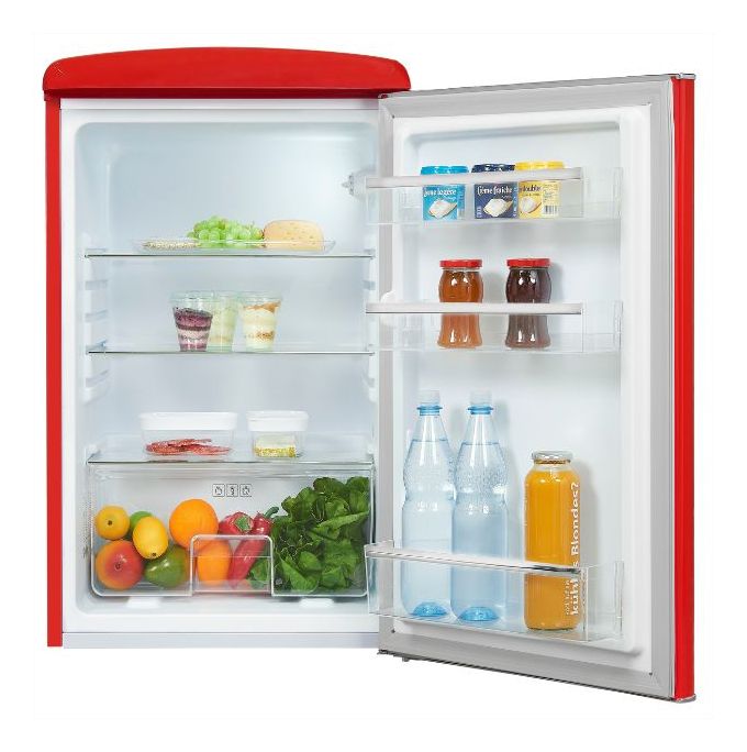 RKS120-V-H-160E 122 l Tischkühlschrank EEK: E 89 kWh Jahr  (Rot) 