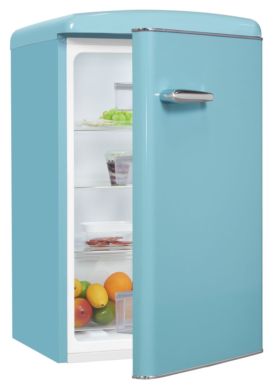 RKS120-V-H-160F 122 l Tischkühlschrank EEK: F 112 kWh Jahr  (Türkis) 