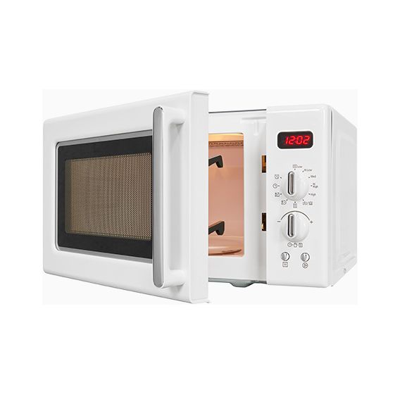 RMW720-3GDIG Standgeräte Solo 700 W Größe: klein 5 Stufen Grill  (Weiß) 