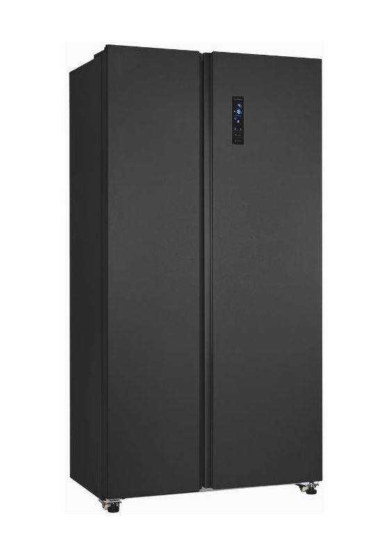SBS46-040E Side-by-Side Kühl-/ Gefrierkombination 291 l / 148 l 287 kWh NoFrost 1770 mm x 910 mm  (Schwarz) 
