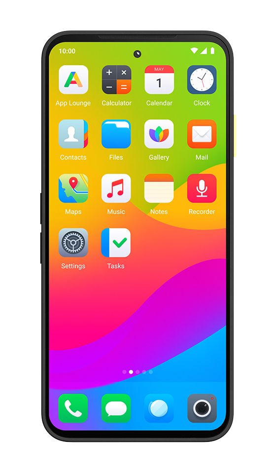 The Fairphone (6.Gen) 256 GB 5G Smartphone 16 cm (6.31") Android 50 MP Dual Kamera Dual Sim WiFi 6E (Horizon Black) 