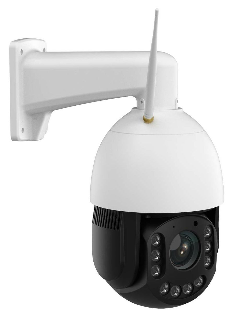 SD4H 2304 x 1536 Pixel IP-Sicherheitskamera IP66 Außen Nachtsicht  (Weiß) 