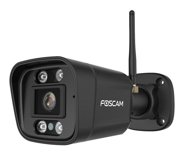 V5P 3072 x 1728 Pixel IP-Sicherheitskamera IP66 Außen Nachtsicht  (Schwarz) 