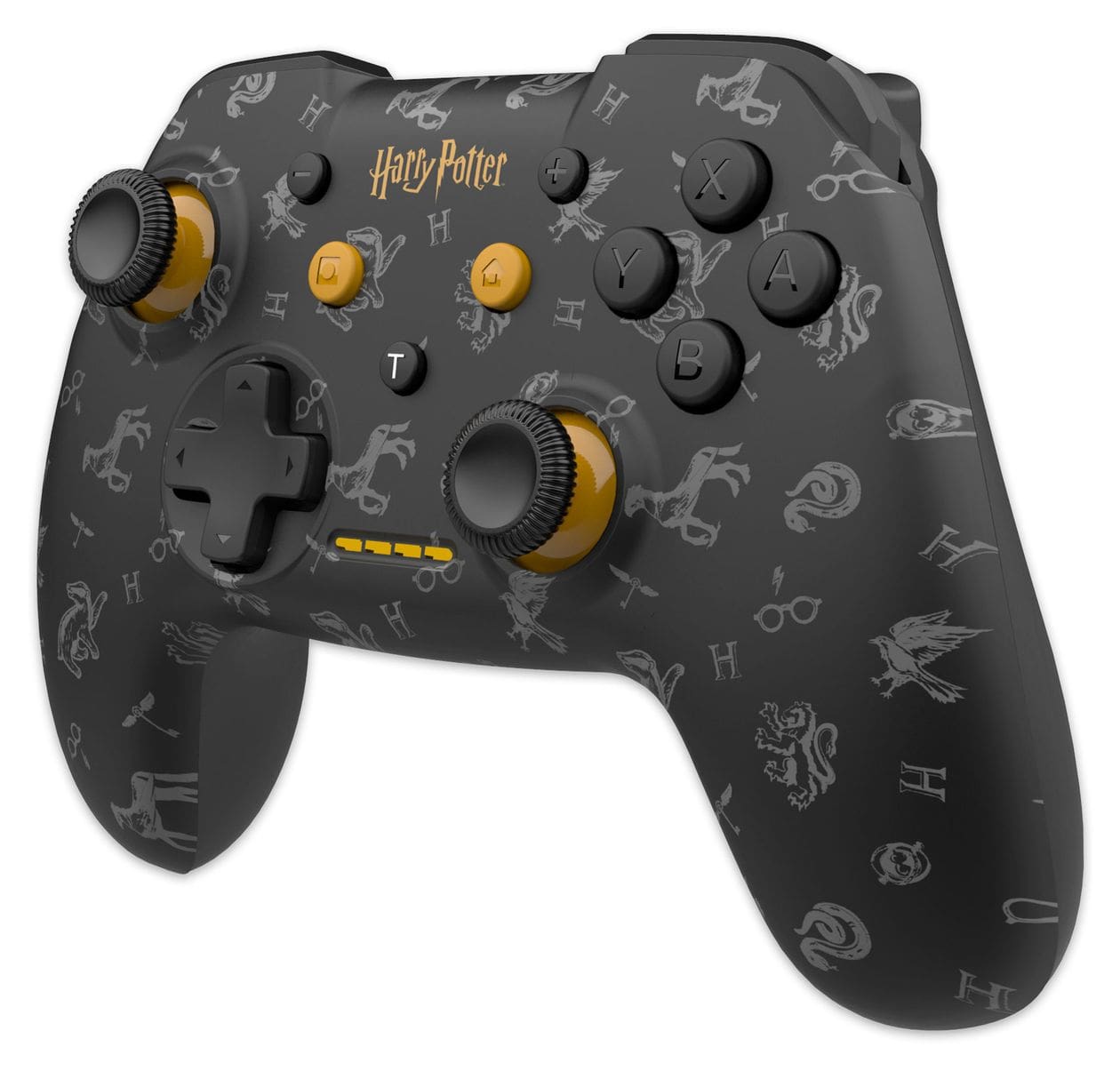 Wireless Controller Harry Potter Analog Gamepad für Nintendo Switch  (Schwarz, Grau, Gelb) 