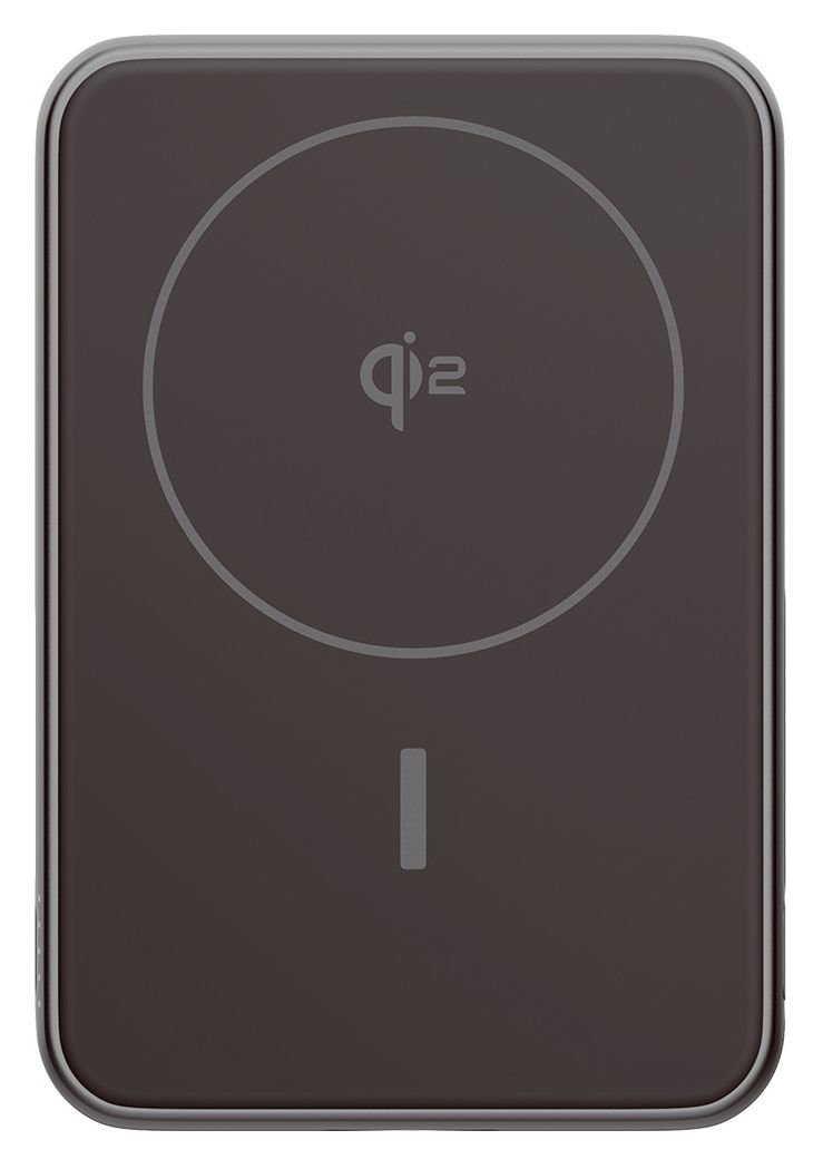 Magnetic Wireless 10000 mAh Powerbank USB Typ-C Kabelloses Laden  (Grau) 