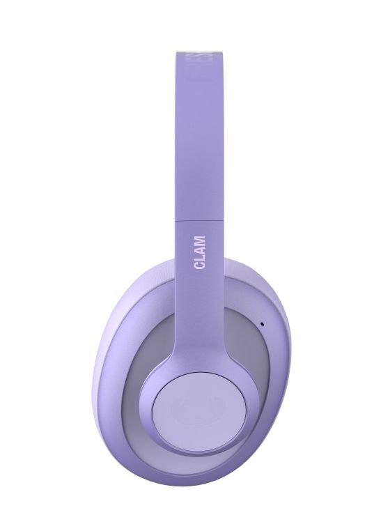 Clam Ace Over Ear Bluetooth Kopfhörer kabellos 60 h Laufzeit USB Typ-C  (Lila) 