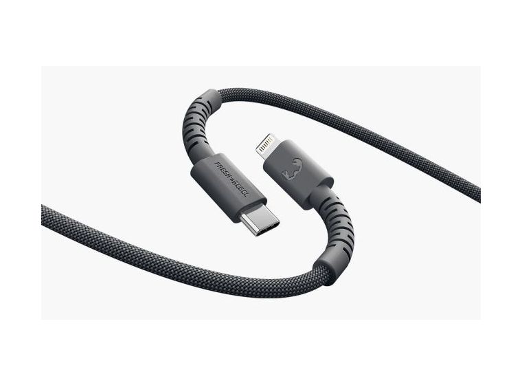 FlexWave Lightning auf USB C Männlich 0,7 m  (Grau) 