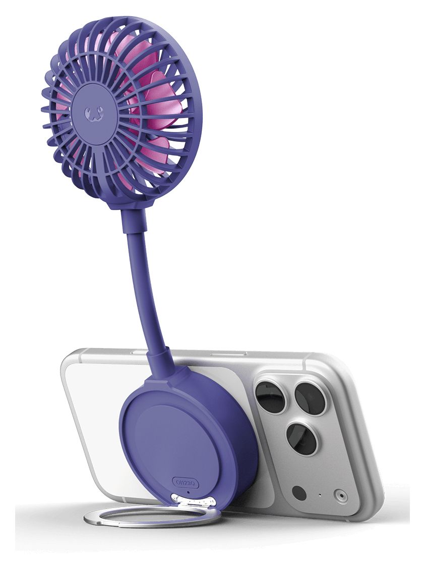 Magnetic Fan Handventilator  (Violett) 