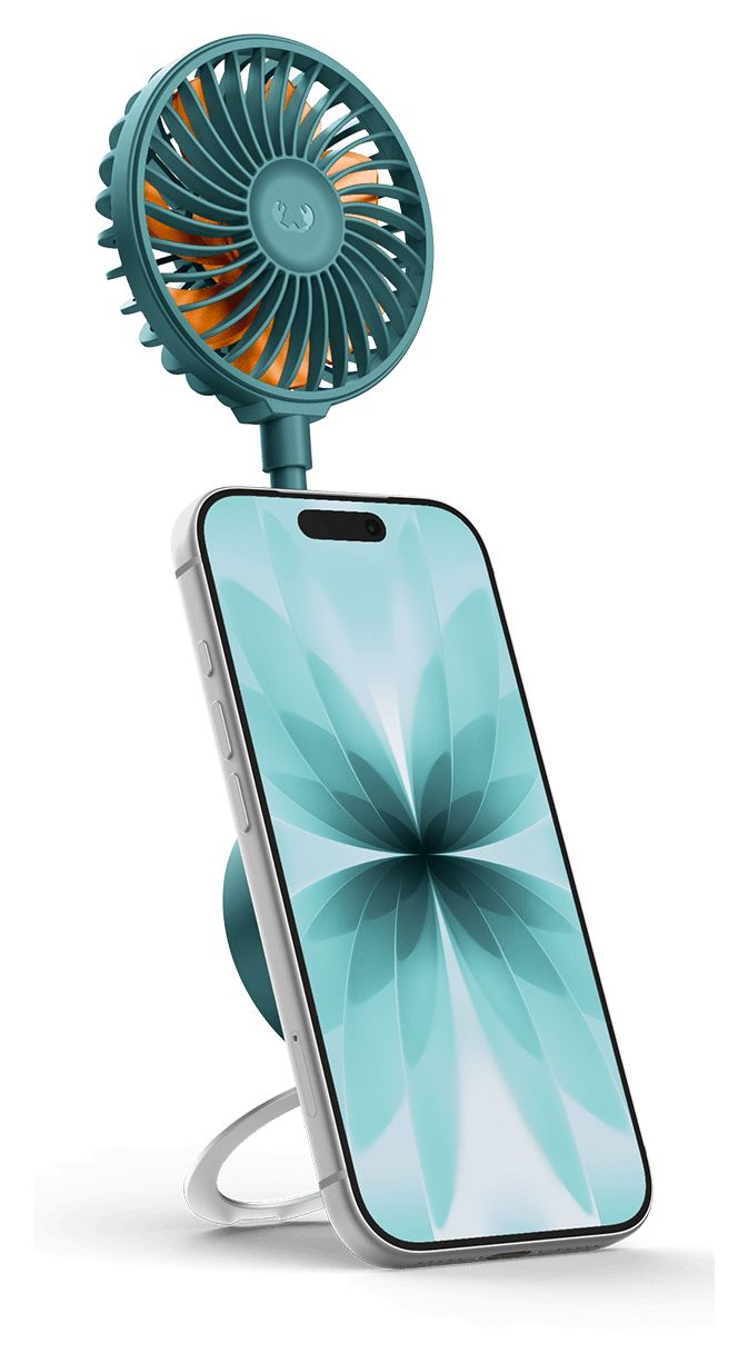 Magnetic Fan Handventilator  (Aqua-Farbe) 
