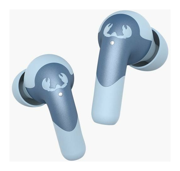 Twins Ace In-Ear Bluetooth Kopfhörer kabellos 34 h Laufzeit IPX4  (Blau) 