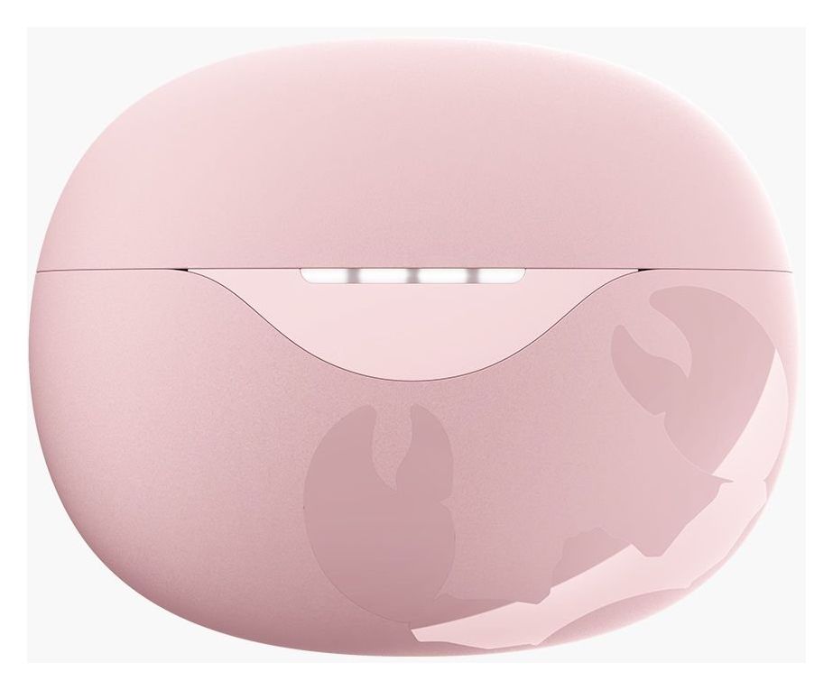Twins Breez In-Ear Bluetooth Kopfhörer kabellos 7 h Laufzeit USB Typ-C  (Pink) 