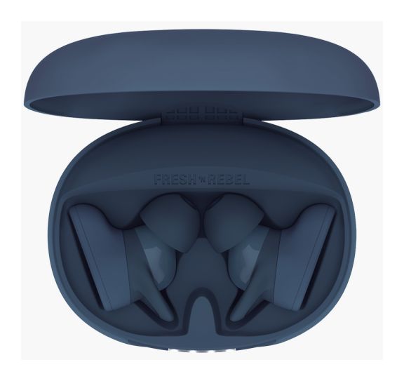 Twins Move In-Ear Bluetooth Kopfhörer Kabellos TWS 6 h Laufzeit IPX4  (Navy) 