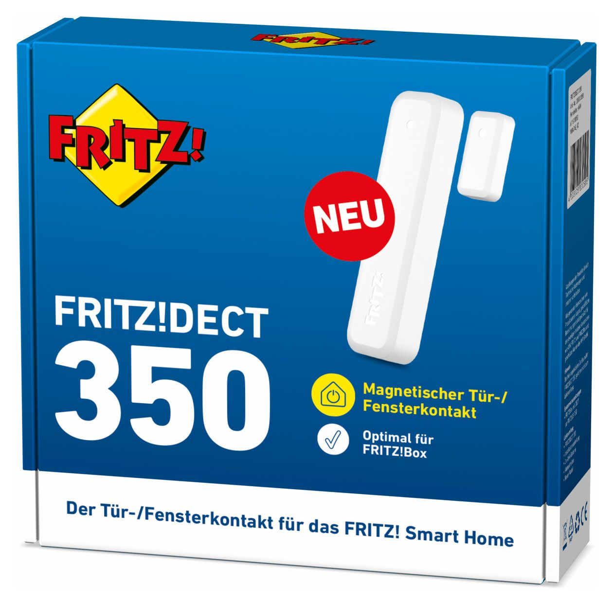 FRITZ!DECT 350 Magnetischer Tür-/Fensterkontakt   (Weiß) 