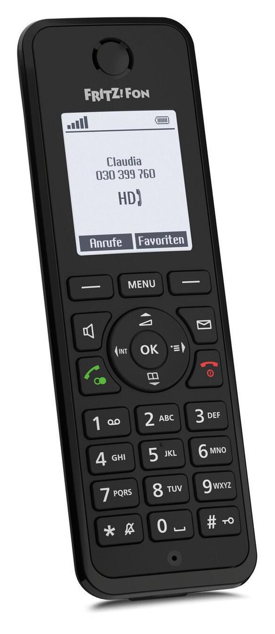 Fritz!Fon M3 DECT-Telefon  (Schwarz) 