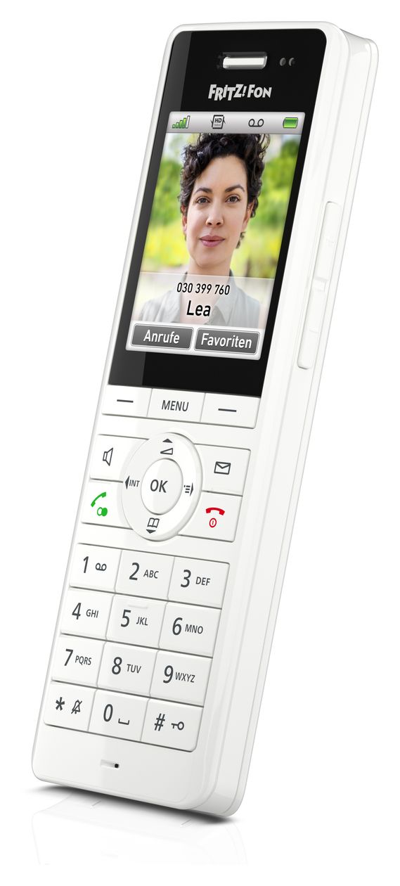 FRITZ!Fon X6 DECT-Telefon  (Weiß) 