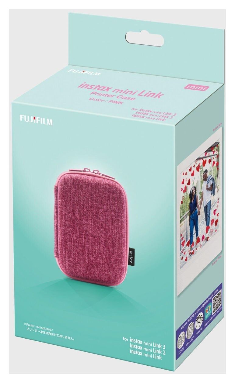 Case instax mini Link 3  (Pink, Rose) 