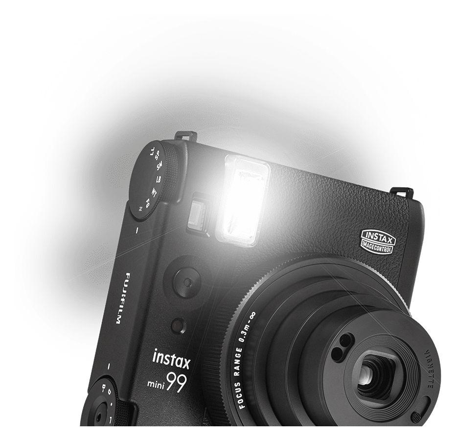 Instax Mini 99  62 x 46 mm Sofortbild Kamera  (Schwarz) 