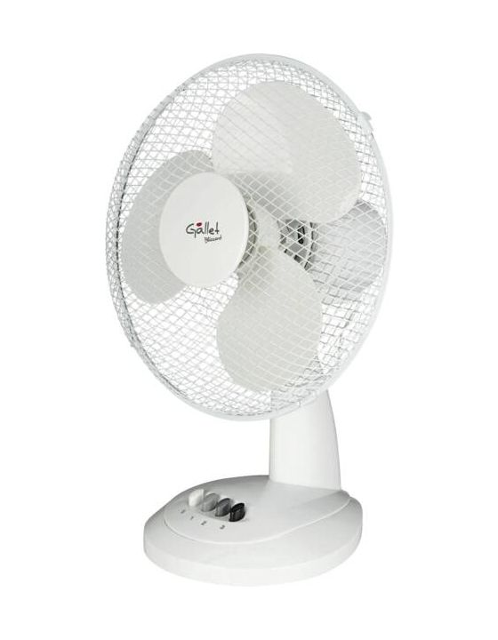 GALVEN12 Ventilator Tisch 45 dB  (Weiß) 