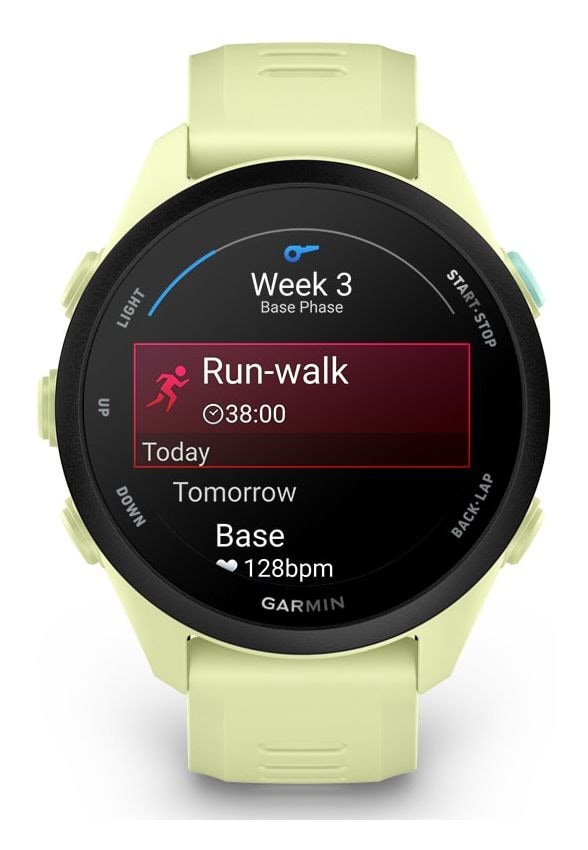 Forerunner 70 Digital 30 mm Smartwatch Rund  (Limette) 