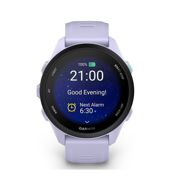 Forerunner 70 Digital 30 mm Smartwatch Rund  (Lavendel) 