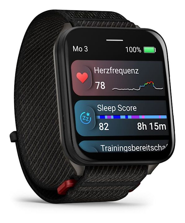 Venu X1 Digital Smartwatch Rechteckig 264 h  (Schwarz) 