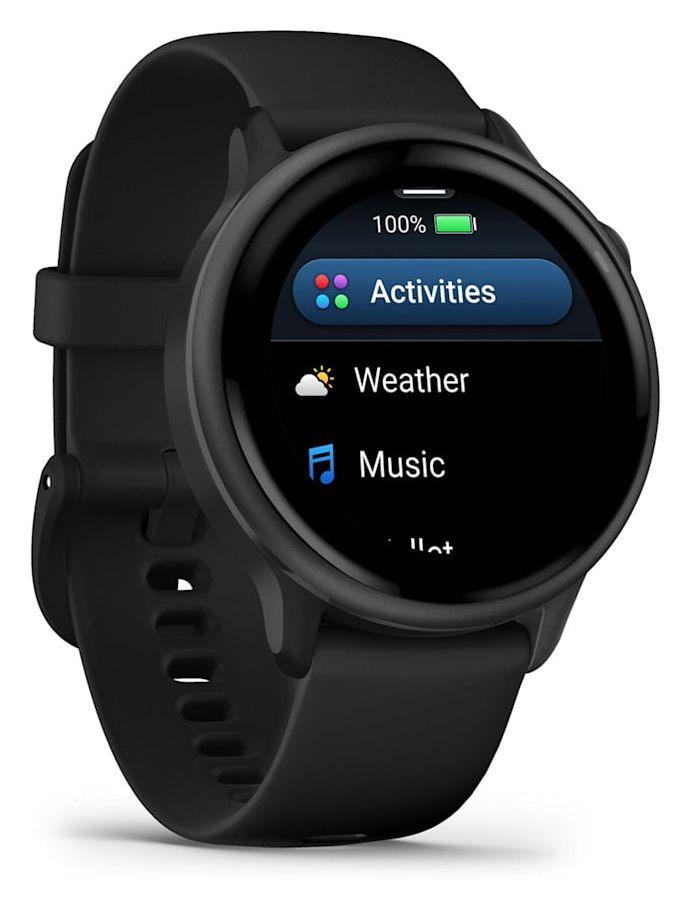 Vivoactive 6 42 mm  Smartwatch Rund 264 h  (Schwarz) 