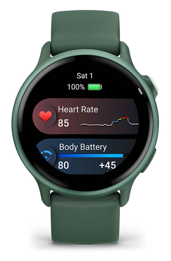 Vivoactive 6 42 mm  Smartwatch Rund 264 h  (Grün) 