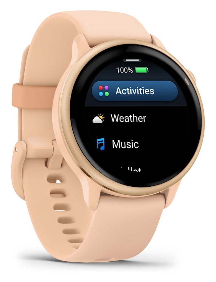 Vivoactive 6 42 mm  Smartwatch Rund 264 h  (Pink) 